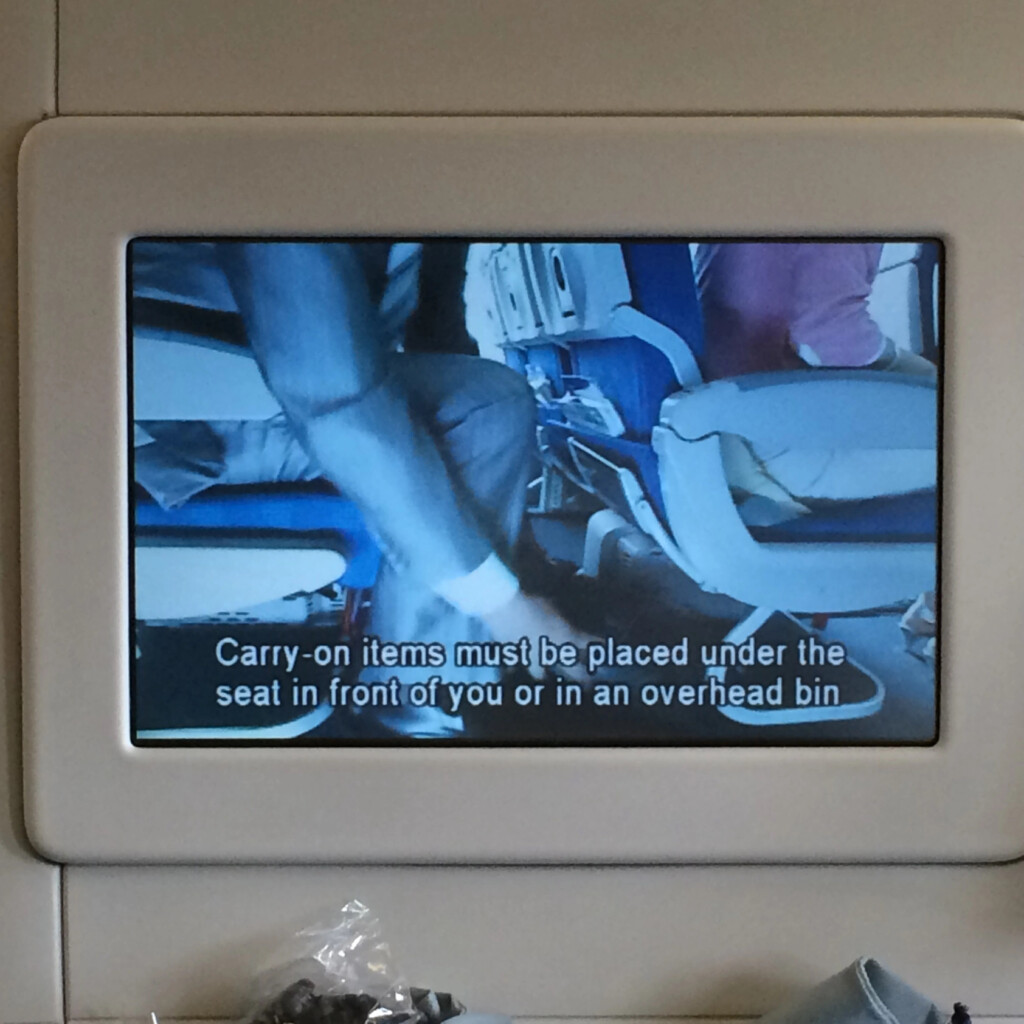 a screen on a plane