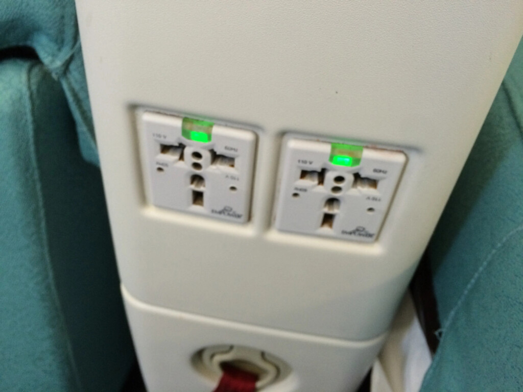 a close up of an outlet