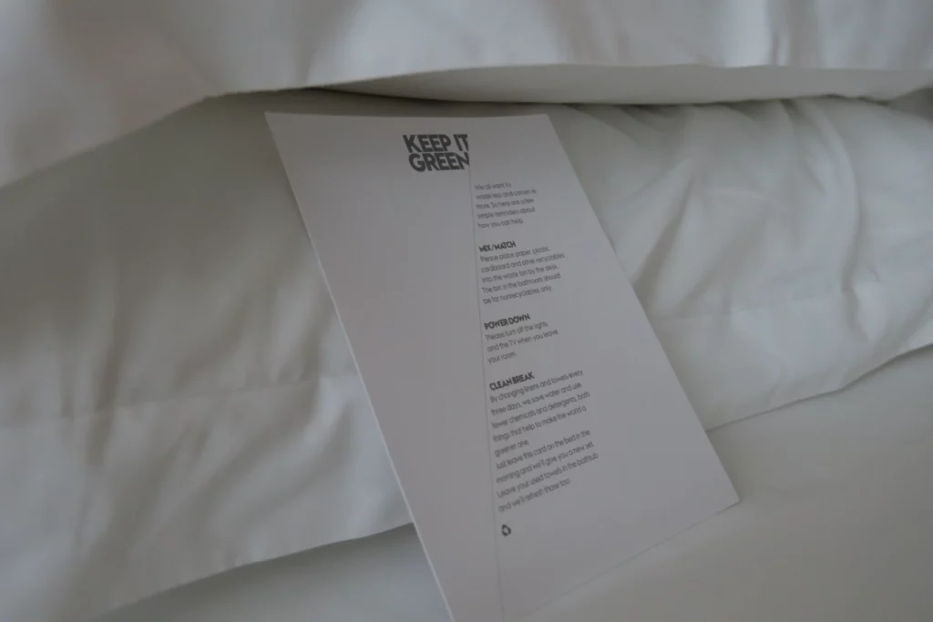 a white sheet on a bed