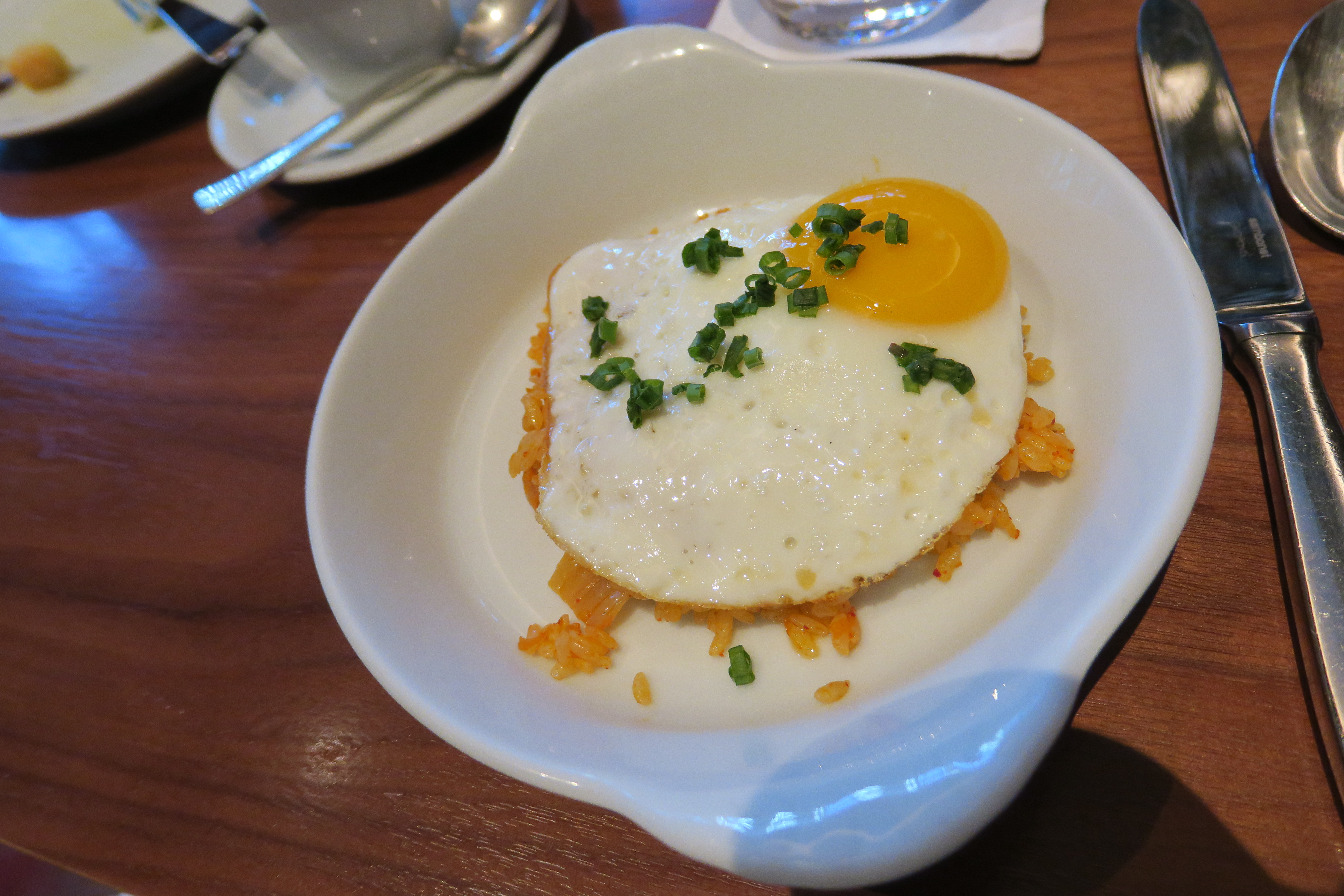 a plate of food on a table