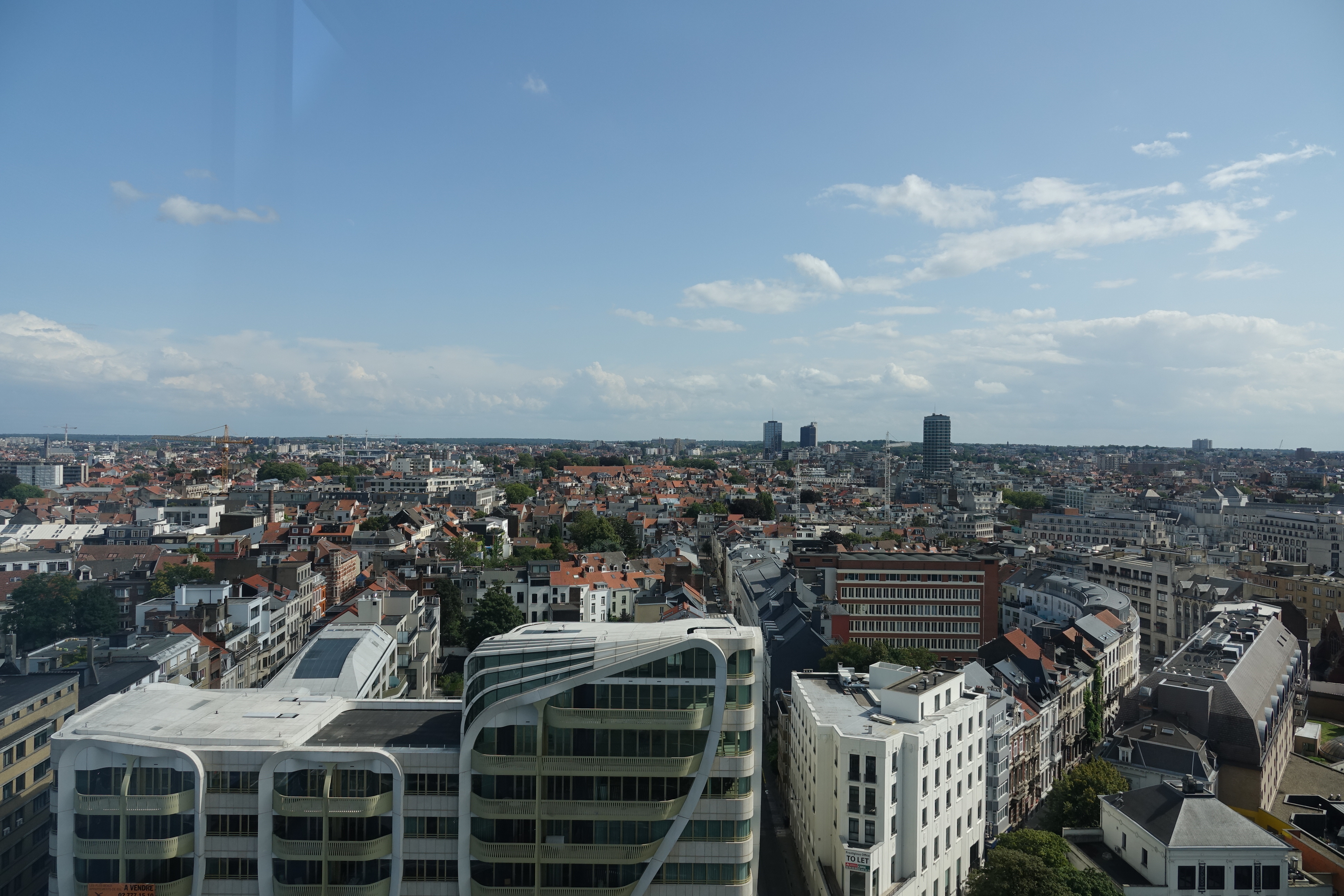 a city with many buildings