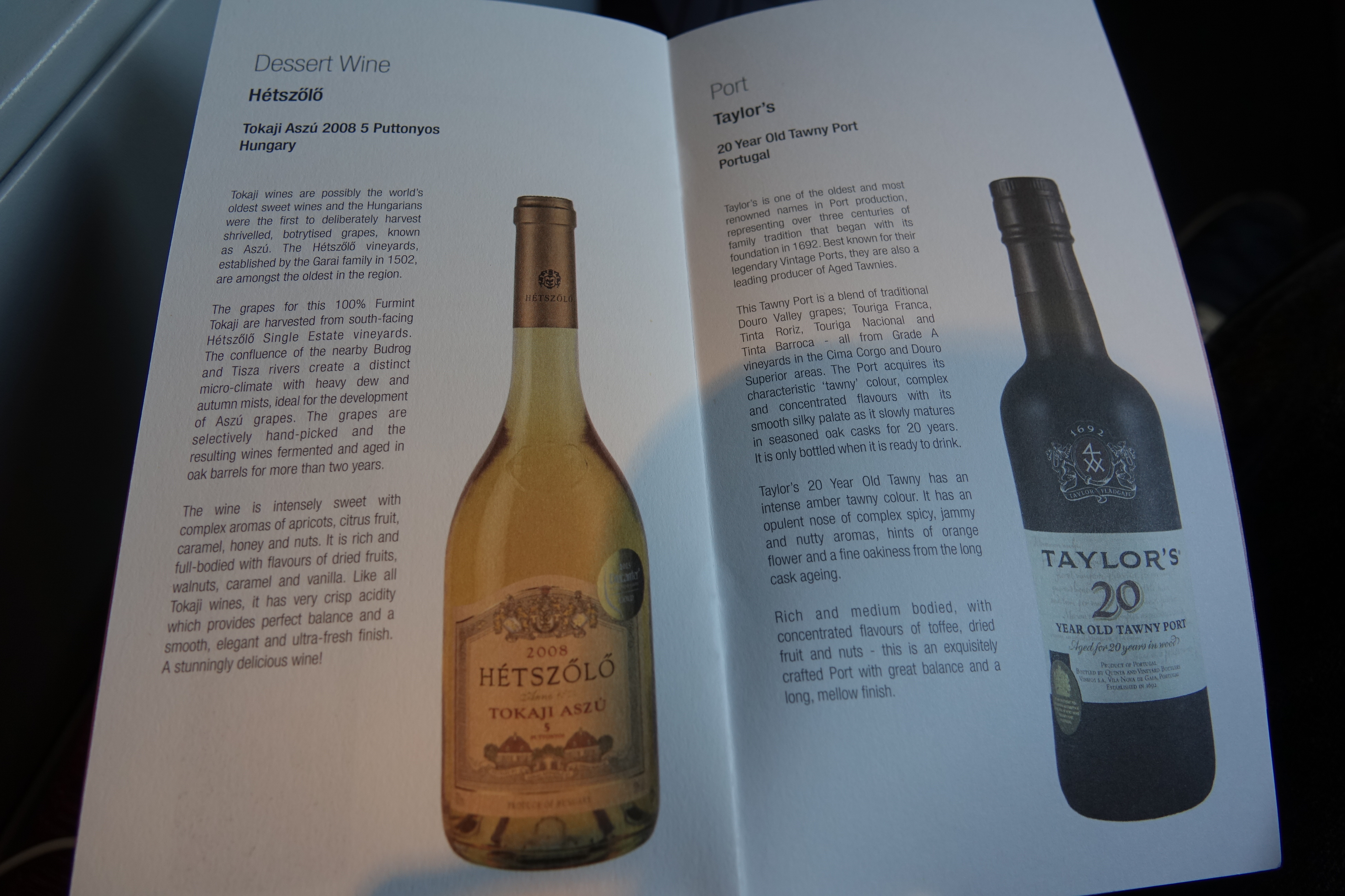 a book with a picture of wine bottles