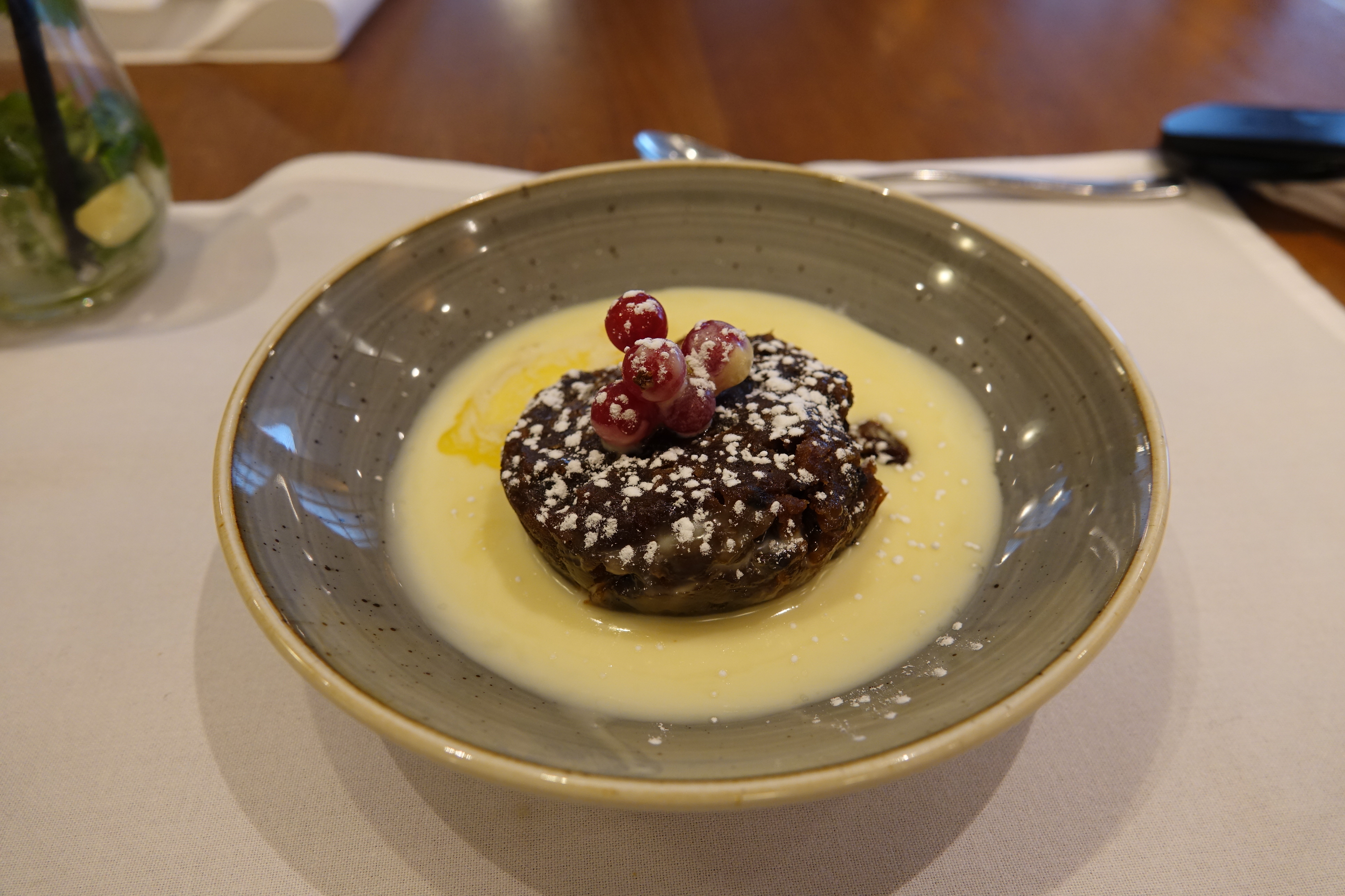 a plate of food with a spoon