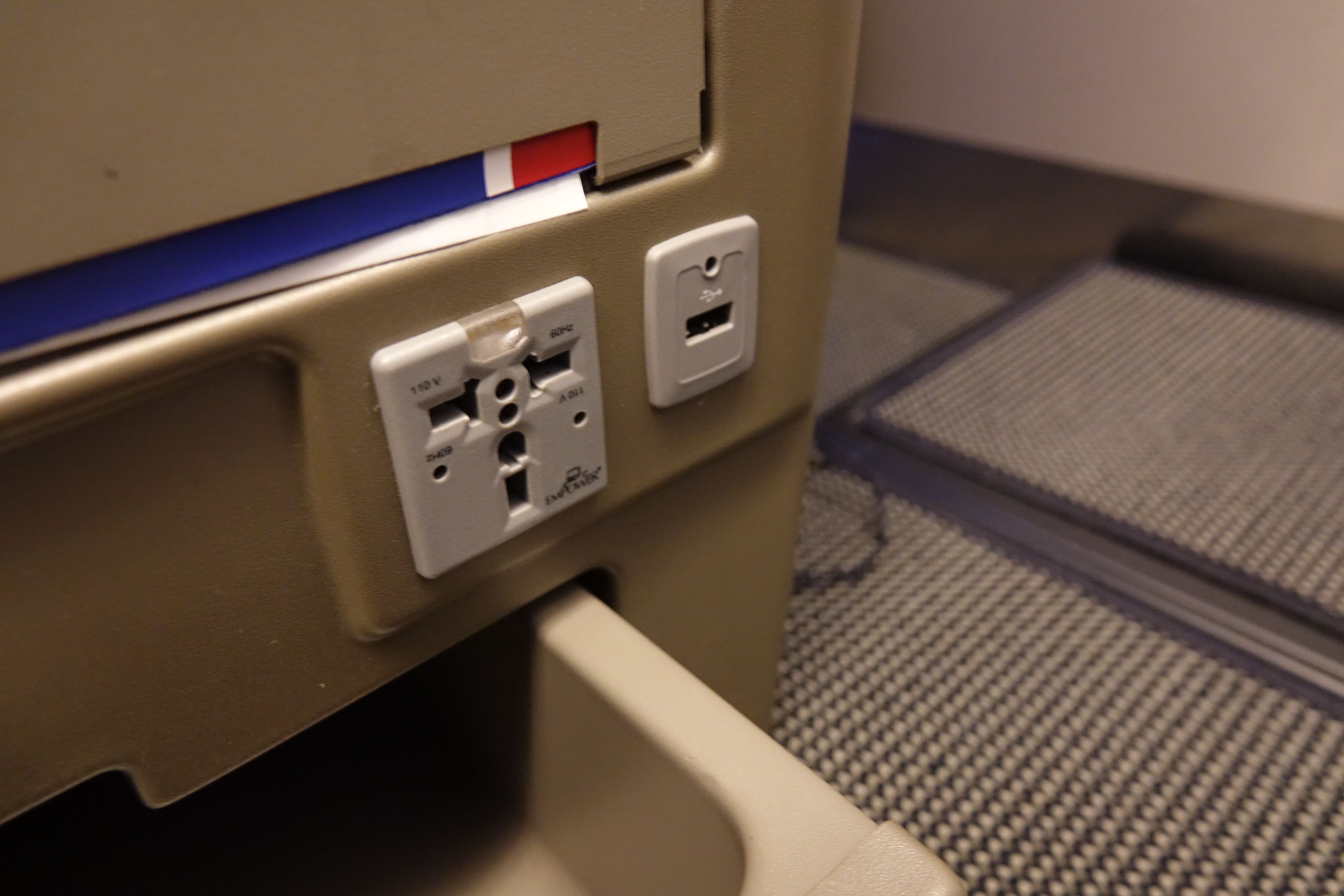 a close up of an outlet