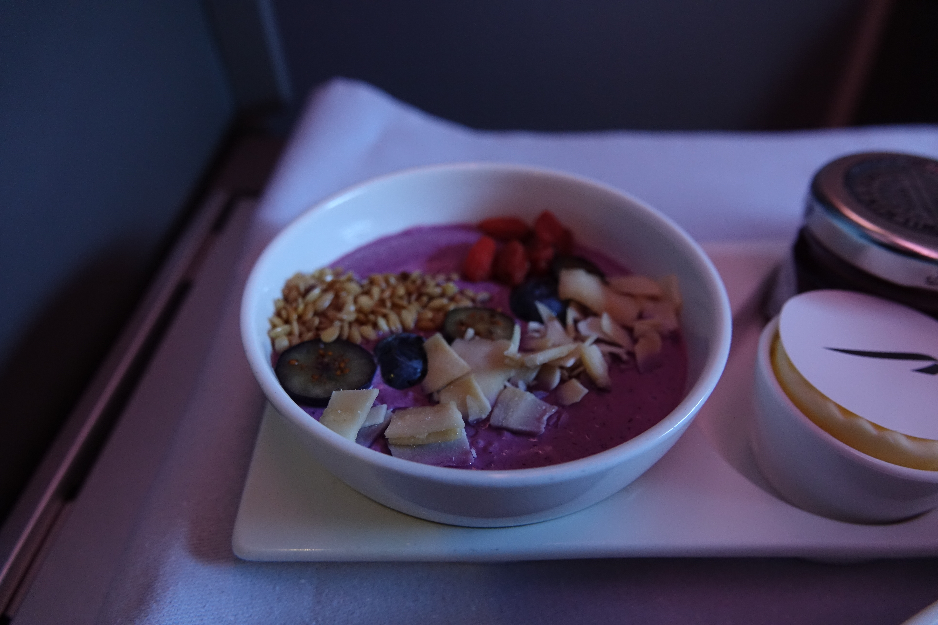 a bowl of food on a plate