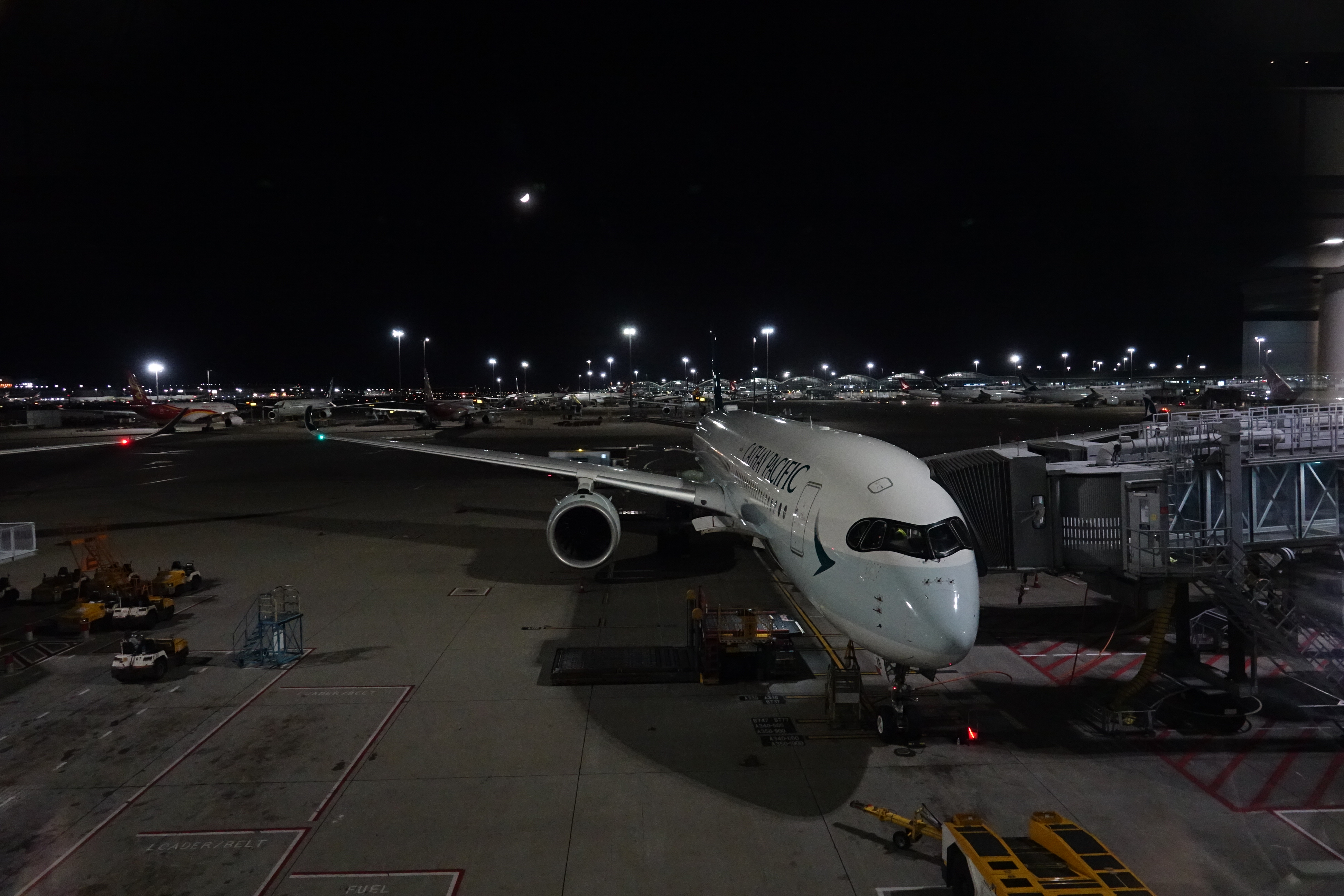 an airplane at an airport