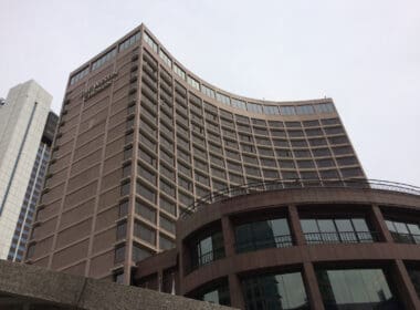 a building with many windows