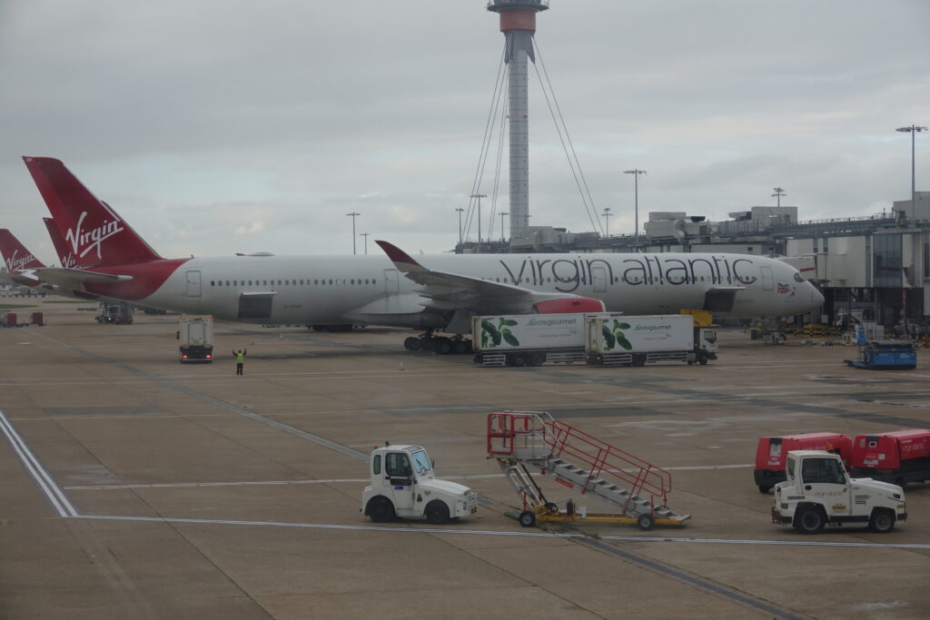 a plane on the tarmac