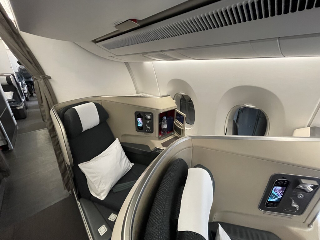 Cathay Pacific A350 Business Class Seat 19A