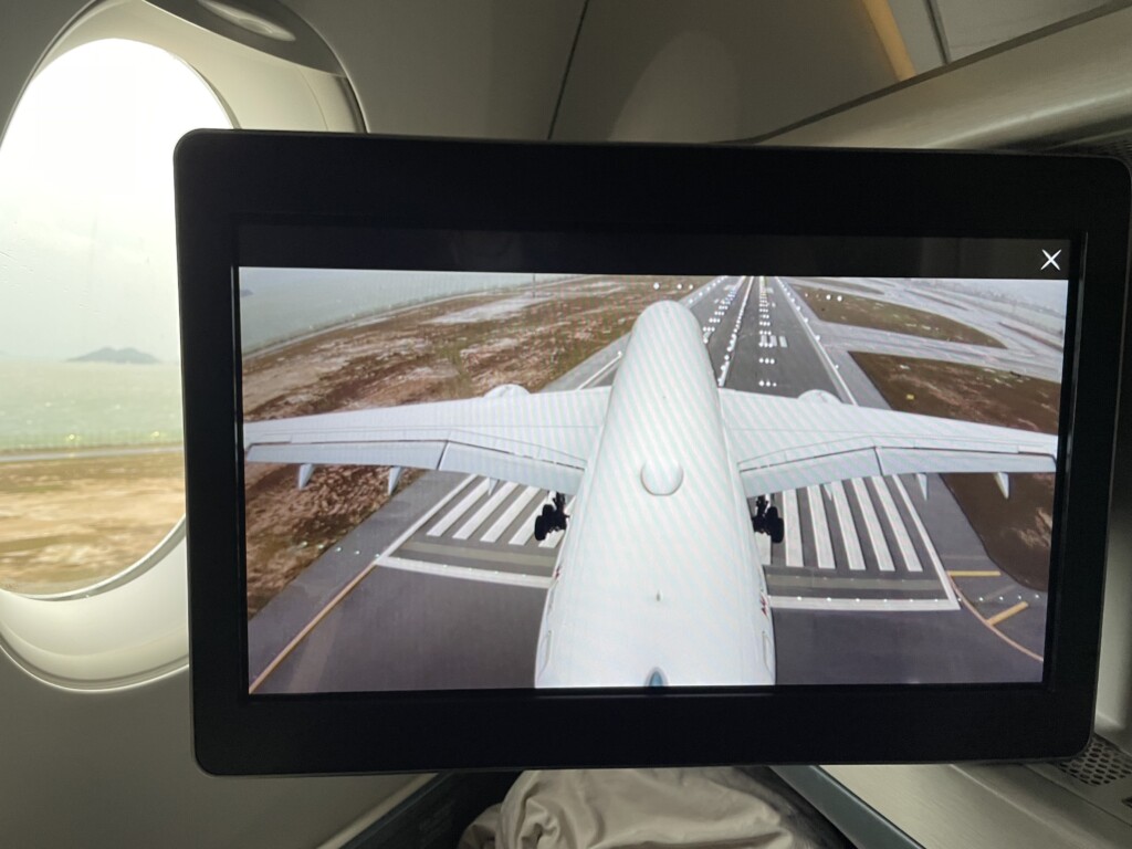 a screen on a plane