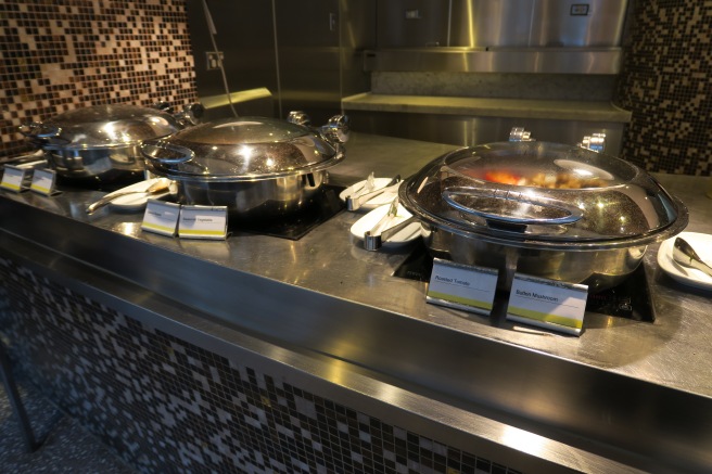 a group of food containers on a counter