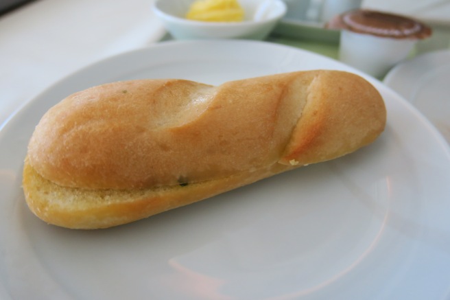 a bread on a plate