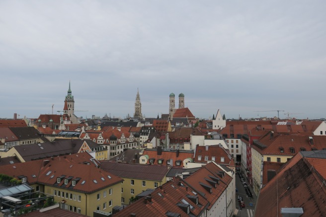 a city with many buildings