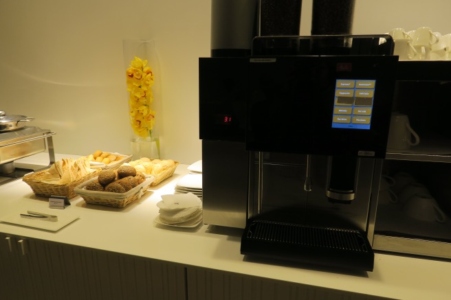 a machine on a counter