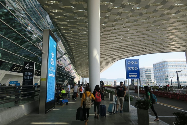 people walking in a terminal