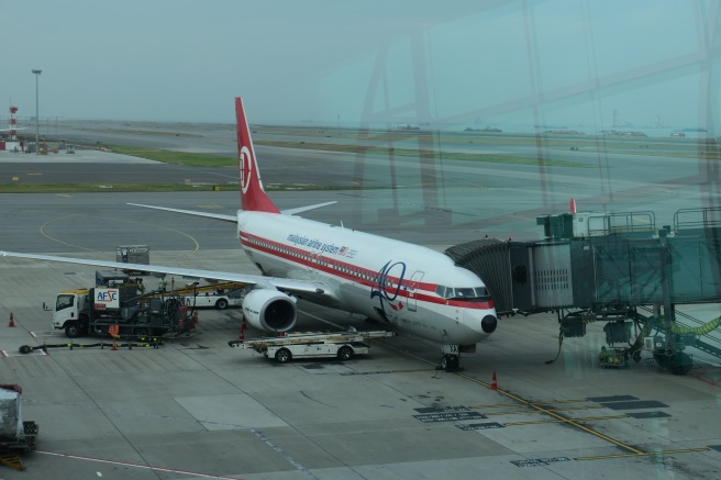 an airplane on the tarmac