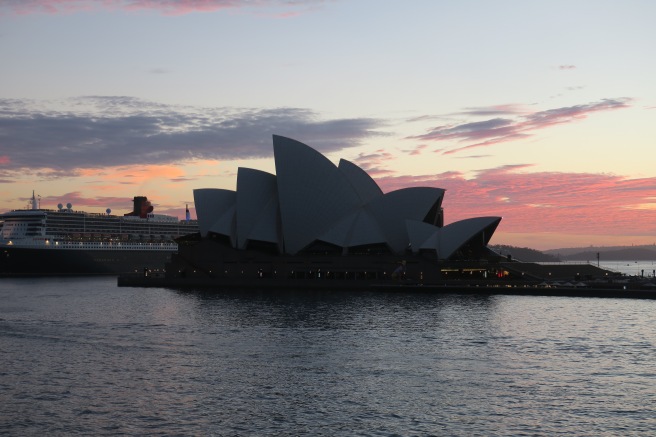 a building on a body of water