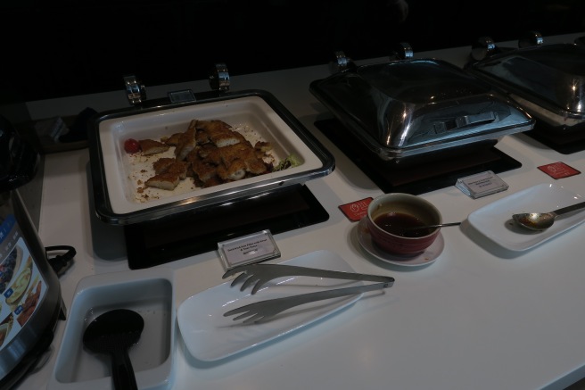 food in a container on a table