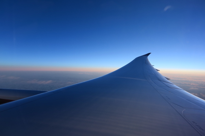 an wing of an airplane