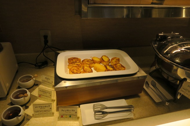 a plate of food on a counter