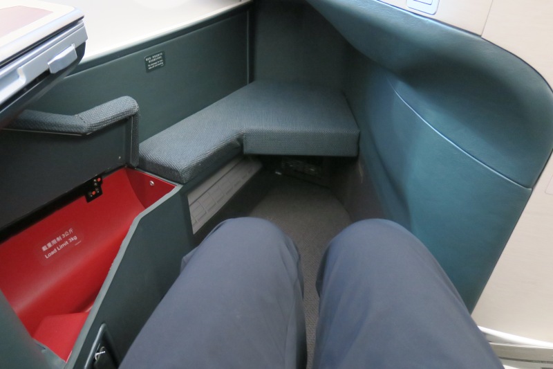 a seat in a plane