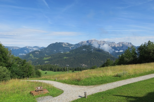 a road leading to a mountain