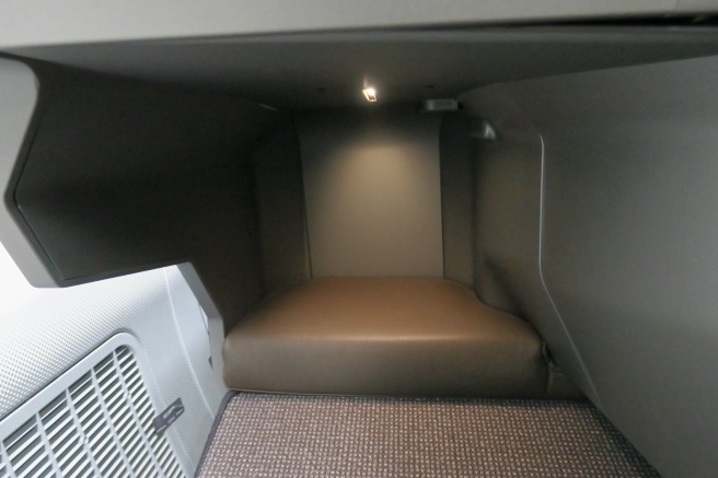 a seat inside a room