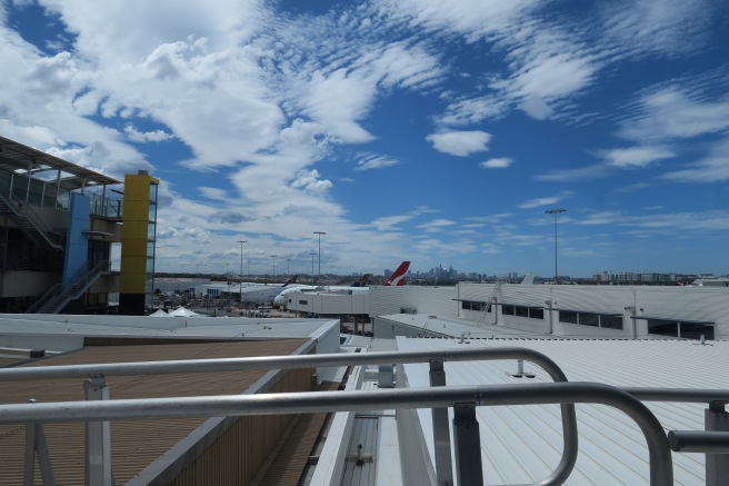 a view of a building from the roof of a building