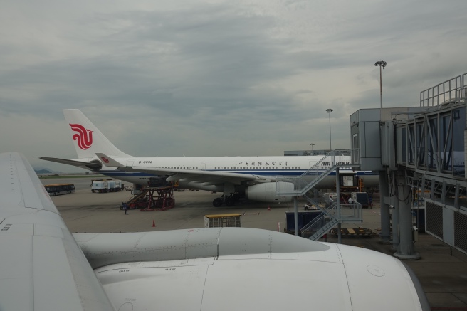 an airplane on the tarmac