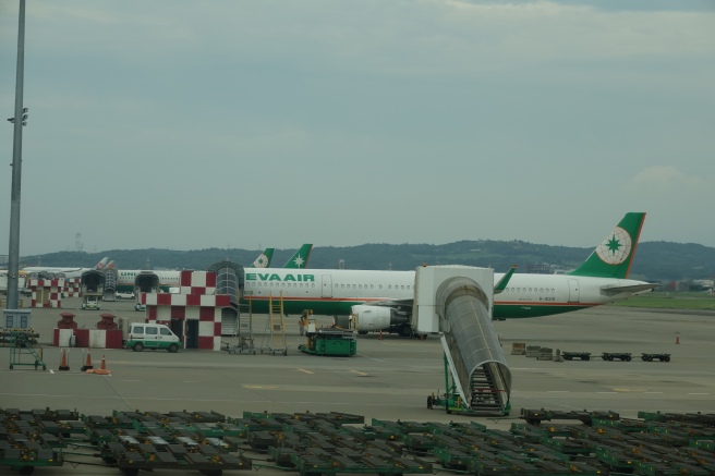 an airplane at an airport