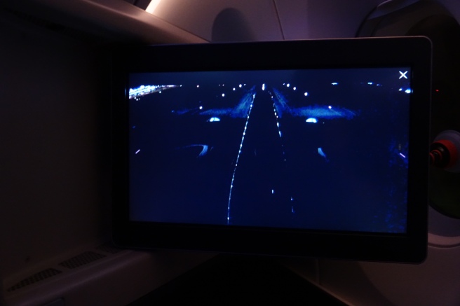 a screen on a plane