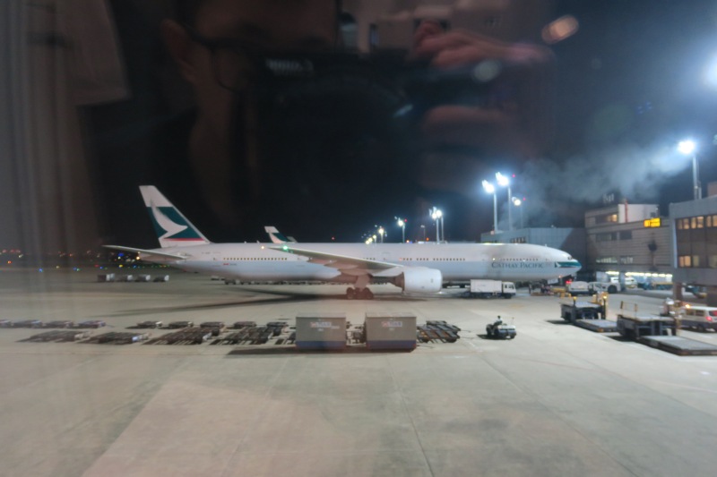 a large airplane on the tarmac