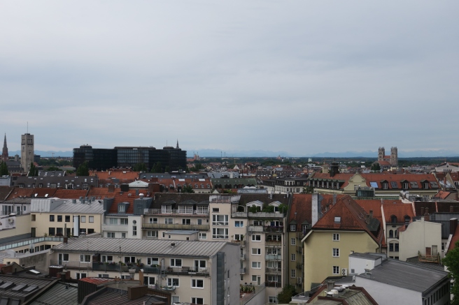 a city with many buildings