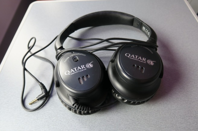 a pair of black headphones