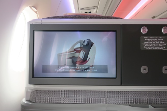 a screen on a plane