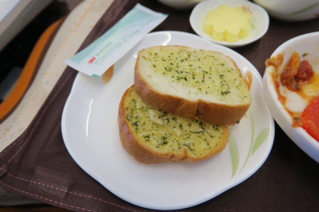 a plate of food on a table