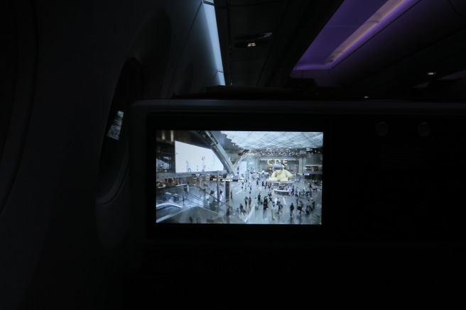 a screen on a plane