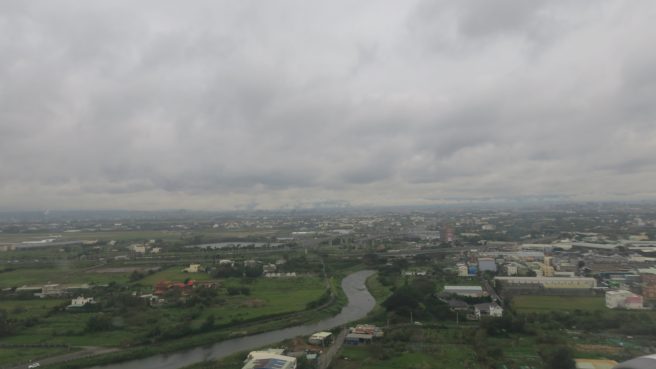 a river running through a city