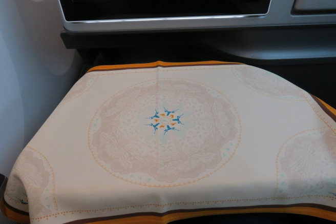 a cushion with a pattern on it