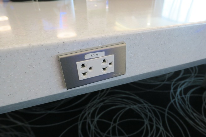 a close up of an outlet