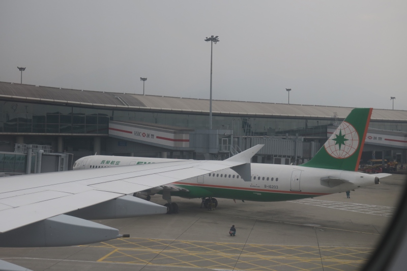 an airplane parked at an airport