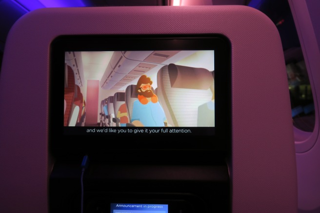 a screen on a plane