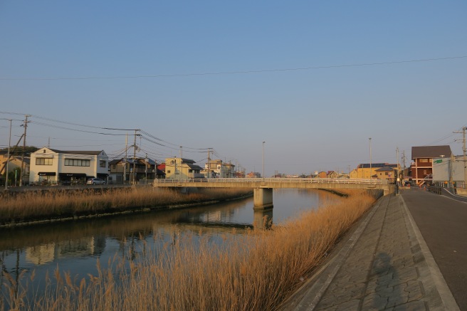 a bridge over a river