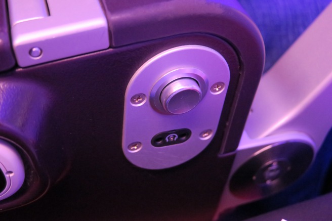 a close up of a button