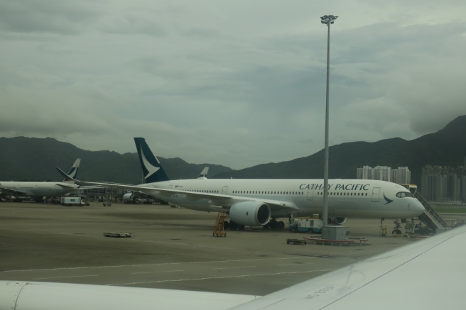 a large airplane on the tarmac