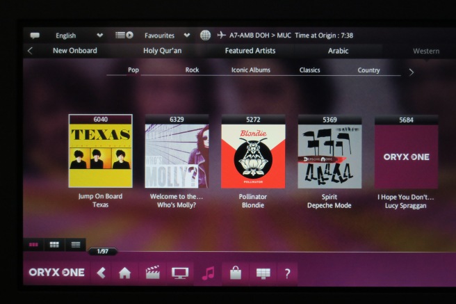 a screenshot of a music player