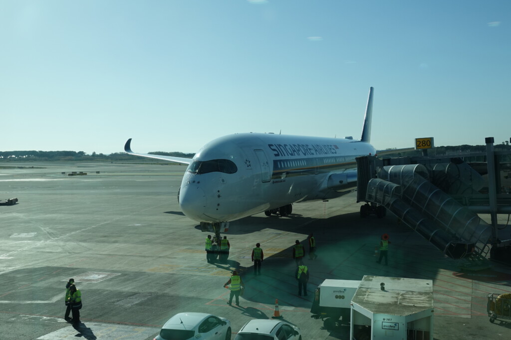 a plane on the tarmac