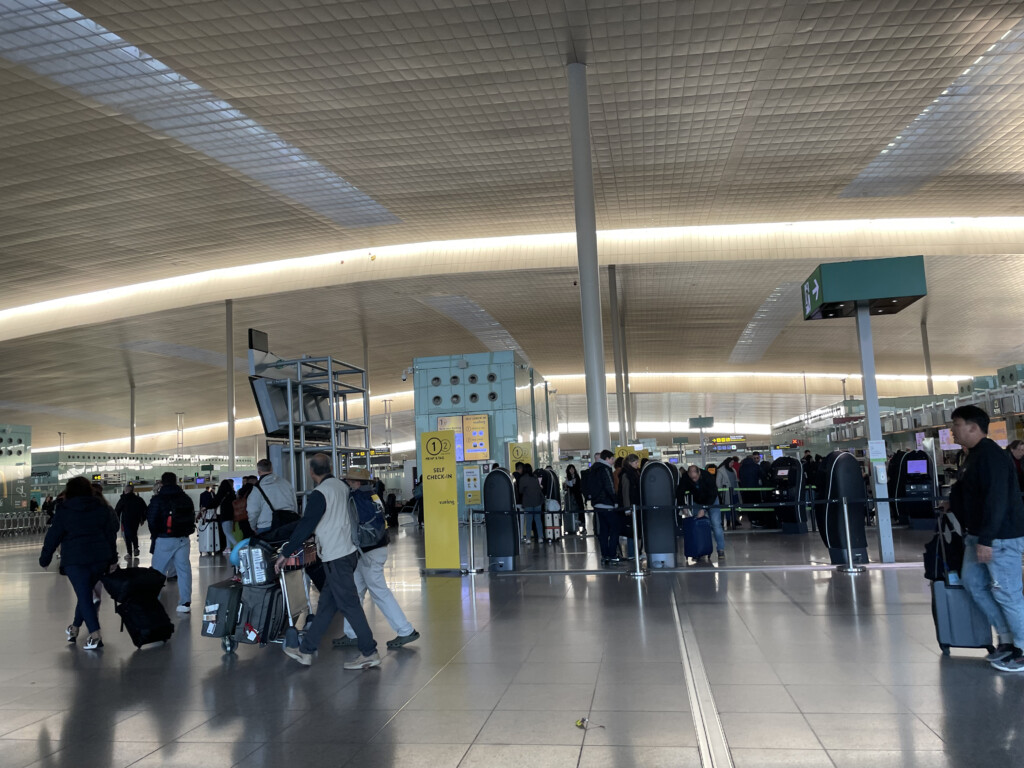 people walking in a terminal