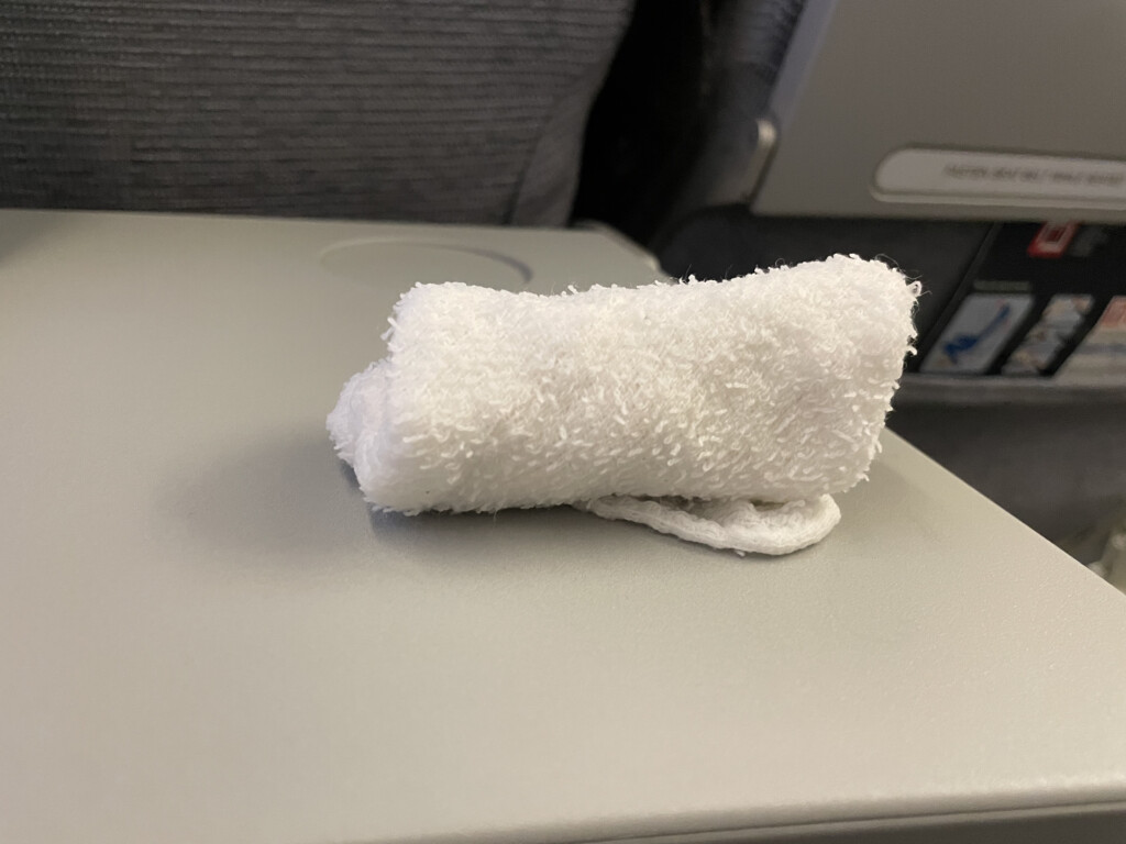 a towel on a table