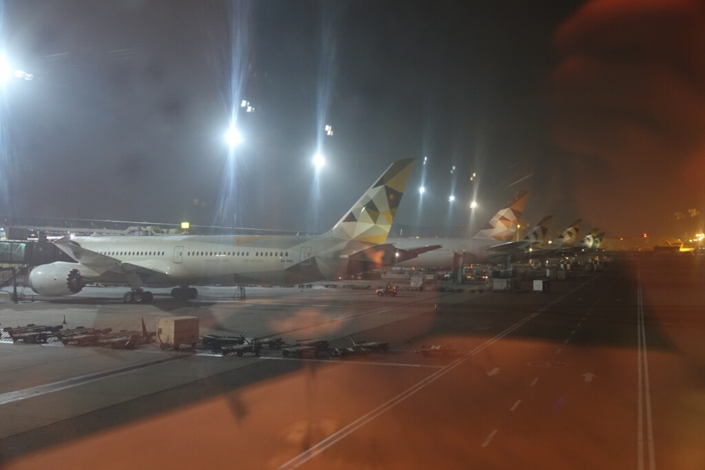 airplanes at an airport